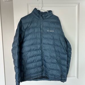 Columbia Blue Puffer Jacket